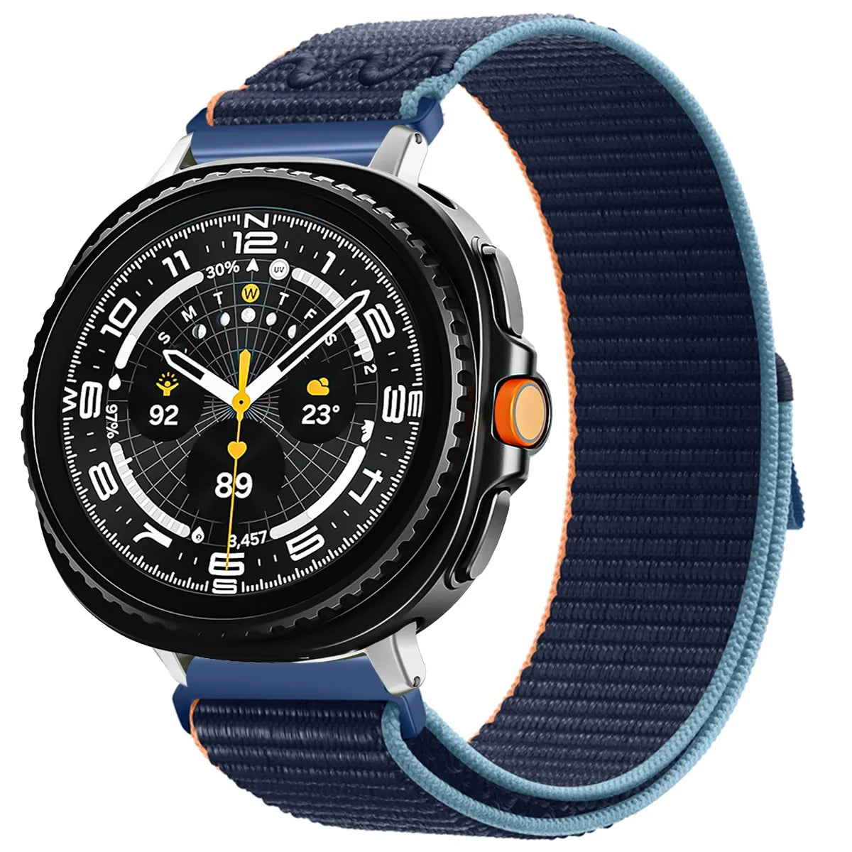 Elastic Nylon Sport Band for Samsung Galaxy Watch 8 / Galaxy Watch 8 Classic