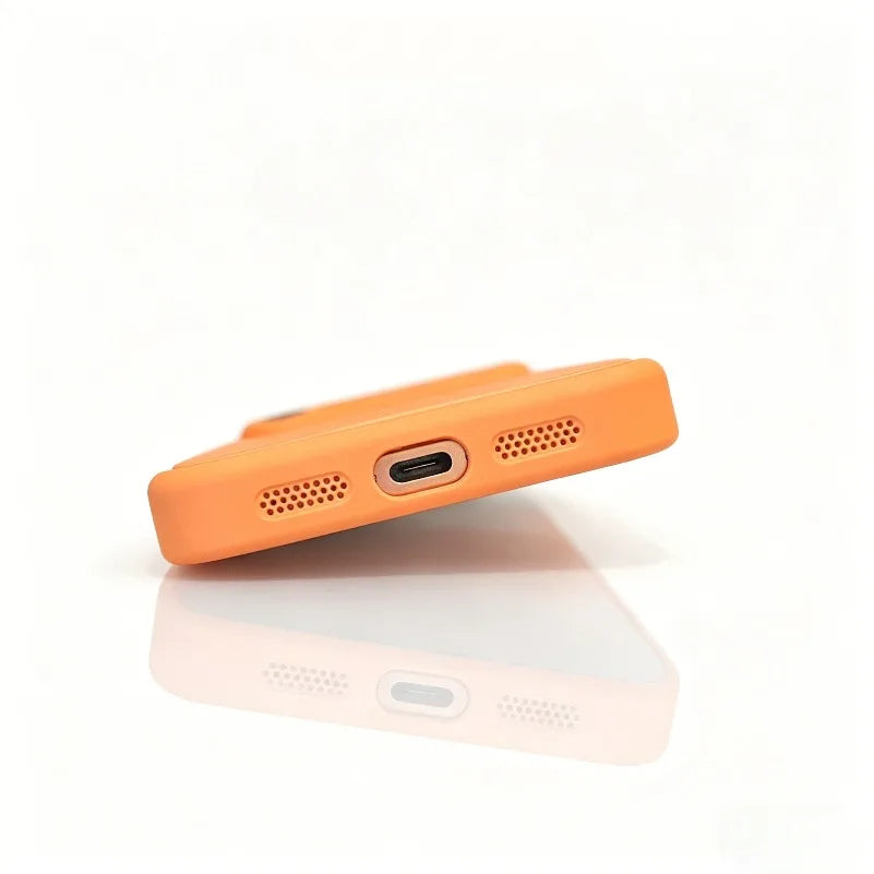 Premium Water Ripple MagSafe Silicone Cover for iPhone 17 Series