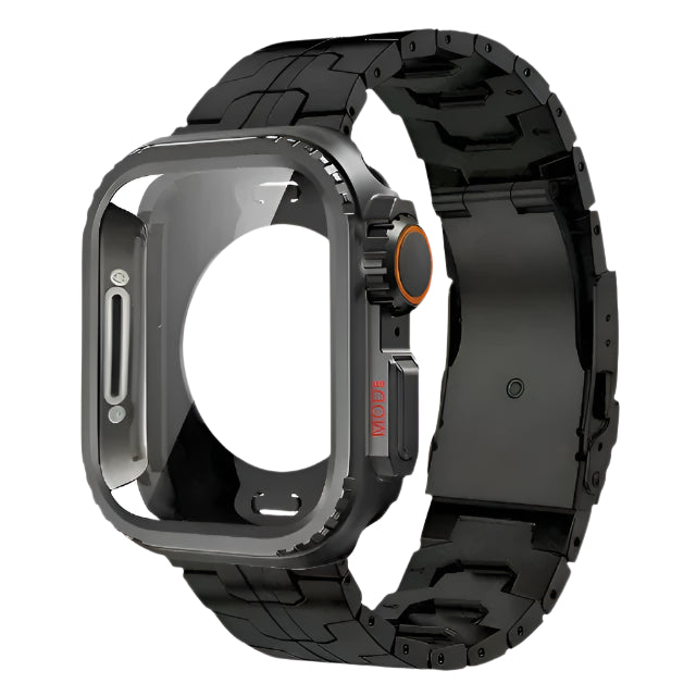 Apple Watch Titanium Band & Protective Metal Case