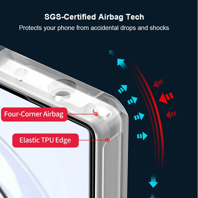 Laser Pattern Shockproof Case for RedMagic 11 Pro / Pro Plus