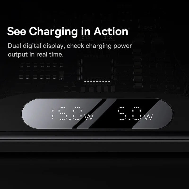 Baseus 20W Dual Qi Wireless Charger