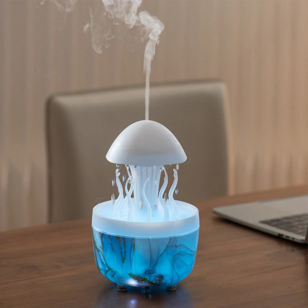 Humdifier With Movement Electric Air Humidifier with Swinging Jellyfish Effect – Devicean