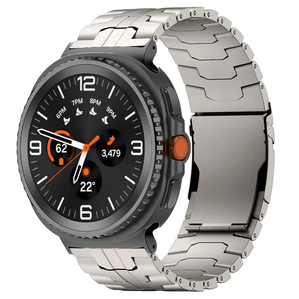 Durable Titanium Metal Wristband for Samsung Galaxy Watch 8 & Galaxy Watch 8 Classic
