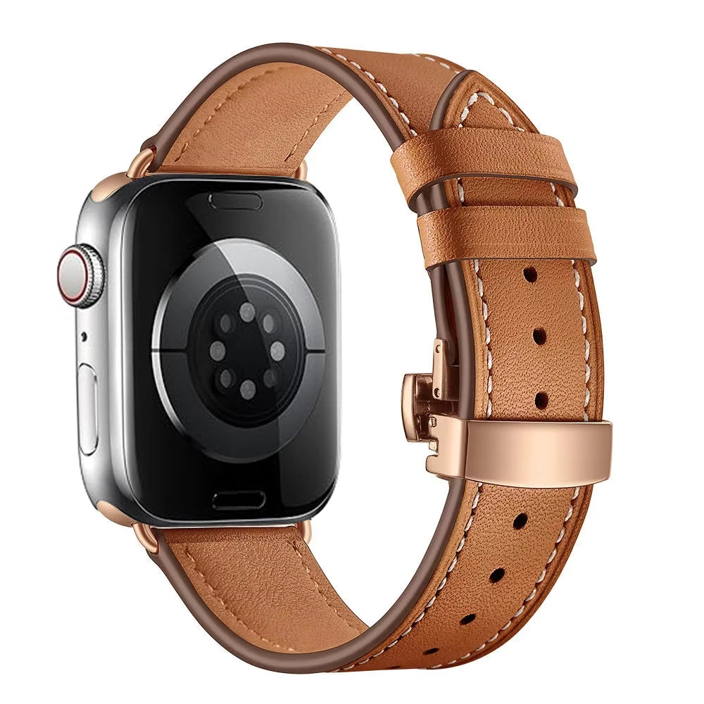 Premium Genuine Leather Band for Apple Watch
