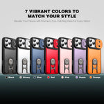 Premium Heavy-Duty Armor Case with Sliding Camera Cover for iPhone 17 Series