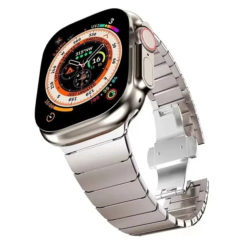 Comfortable Stainless Steel Strap for Apple Watch