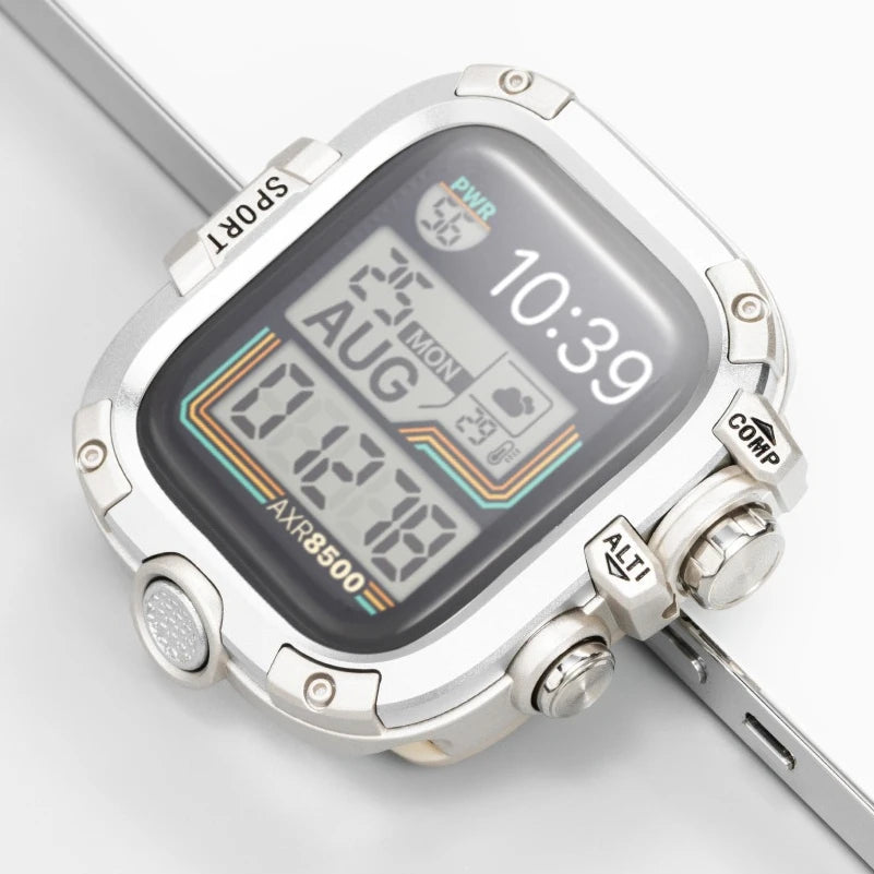 Durable Metal Bumper Frame for Apple Watch