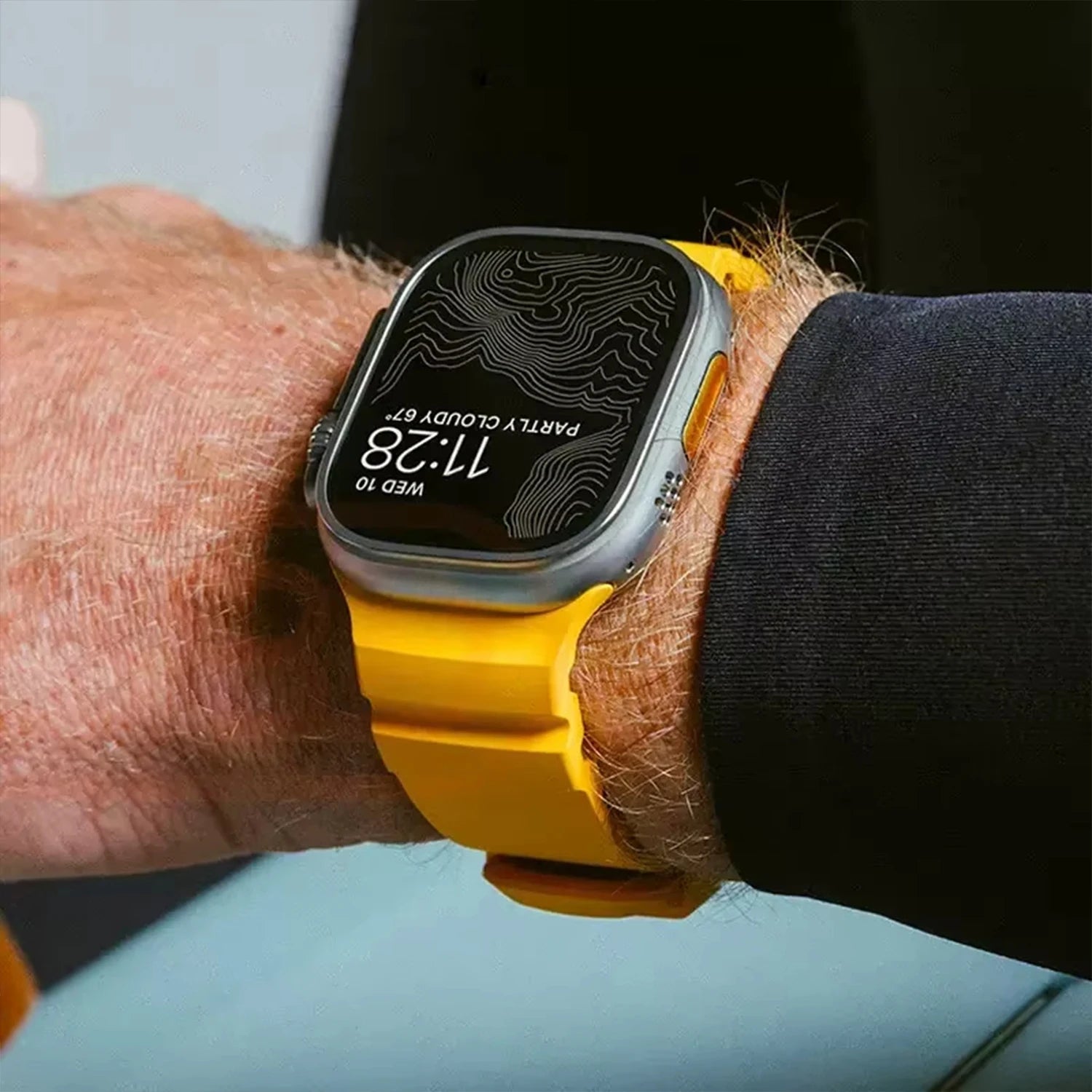 Premium Sport Silicone Band for Apple Watch