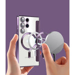 Protective Flip Magnetic Leather Case for Samsung Galaxy S25 Ultra