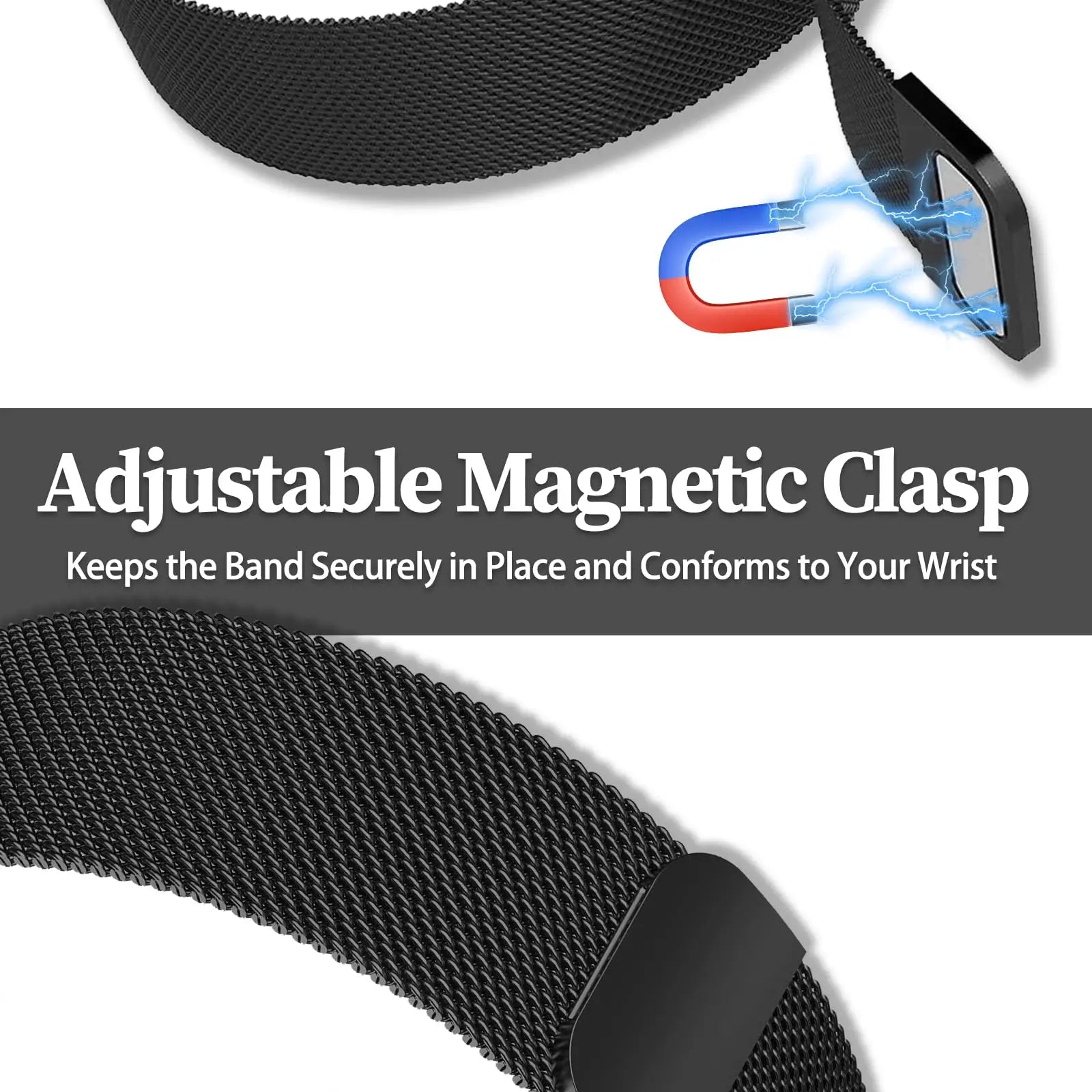 Milanese Loop Stainless Steel Strap for Google Pixel Watch 3 (45mm)