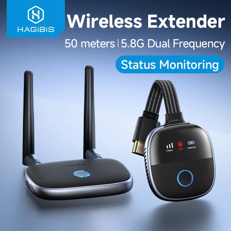 Hagibis Wireless HDMI Transmitter & Receiver Kit
