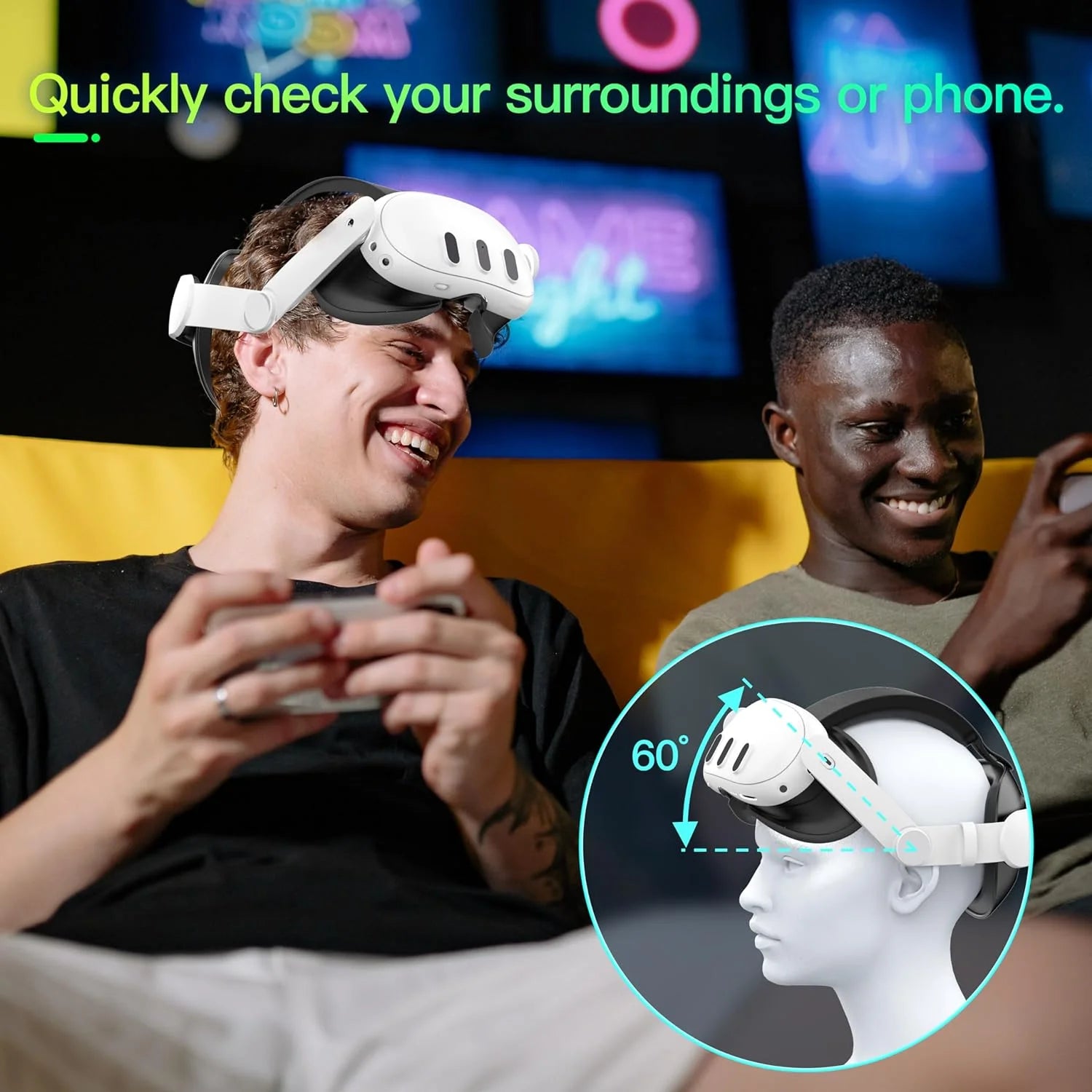 Elite Adjustable Head Strap for Meta Quest 3 / 3S VR Headset