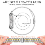 Premium Stainless Steel Bracelet for Samsung Galaxy Watch 8 / Galaxy Watch 8 Classic