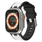 Two-Tone Silicone Sport Band for Apple Watch