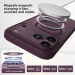 Shockproof MagSafe Case with 360-Degree Rotating Kickstand for iPhone 18 Series