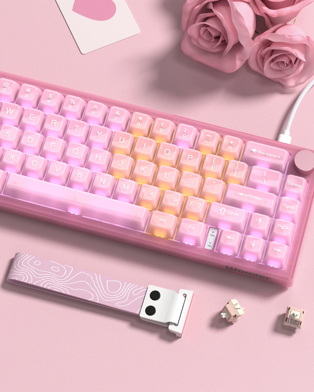 Womier VK66 PRO Gasket Mount RGB Gaming Keyboard