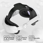 Meta Quest 3 VR Headset Comfort Head Strap: Enhanced Adjustment