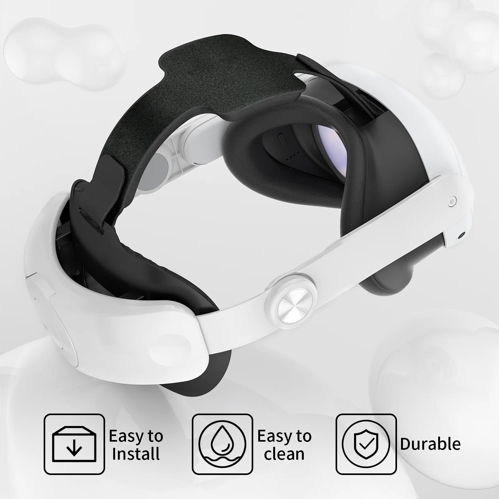 Meta Quest 3 VR Headset Comfort Head Strap: Enhanced Adjustment