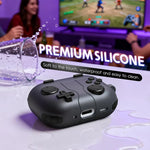 Game Controller Silicone Case with Metal Carabiner Clip for AirPods Pro 3