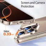 Ultra-Thin Soft Transparent Silicone Case for iPhone 16 Series