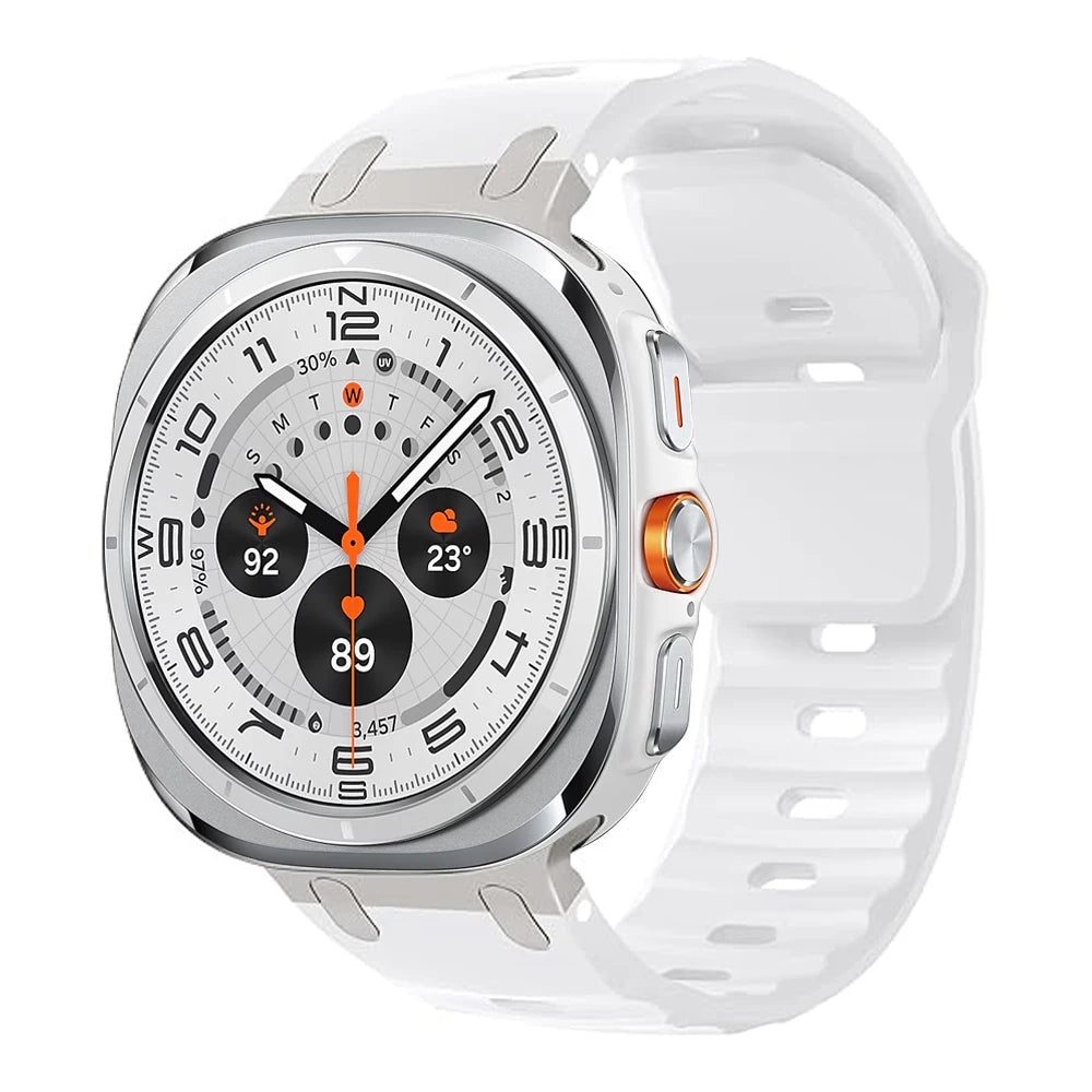 Stainless Steel + Silicone Band for Samsung Galaxy Watch Ultra
