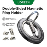 Double-Sided Magnetic MagSafe Ring Holder With 360° Rotation