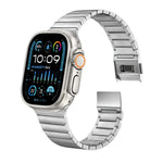 Durable Titanium Metal Band with Magnetic Buckle for Apple Watch