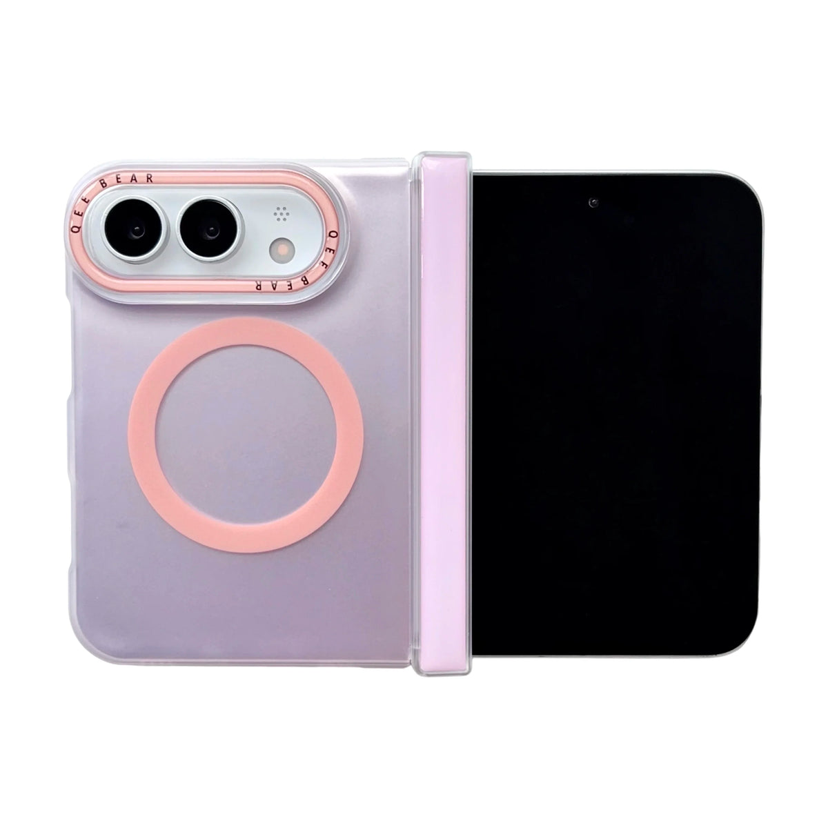 Slim Shockproof MagSafe Case with Color-Blocking Design for iPhone Duo