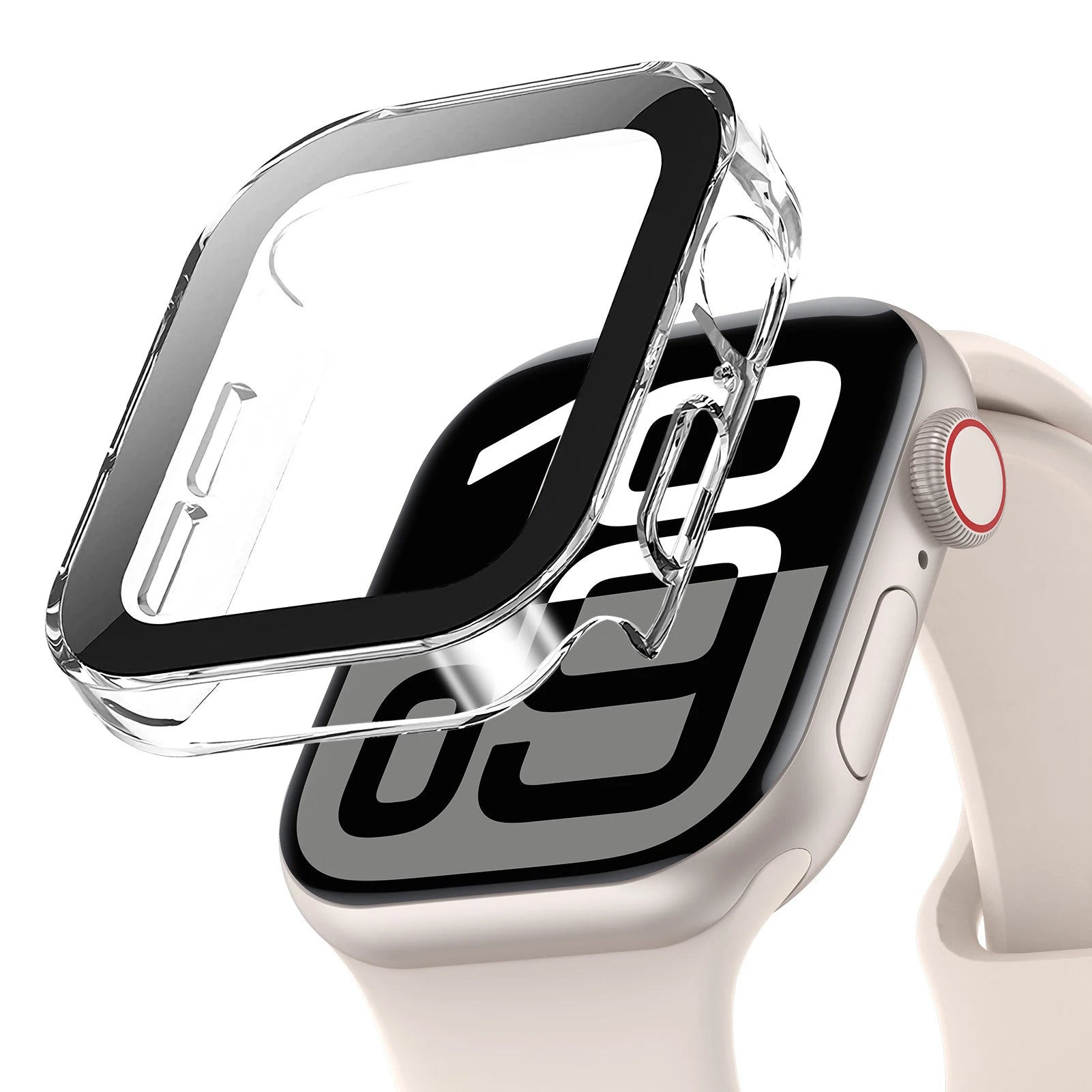 Straight Edge Waterproof Case for Apple Watch Series 10