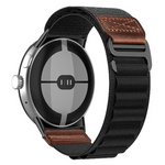 Breathable Nylon and Leather Band for Google Pixel Watch 4