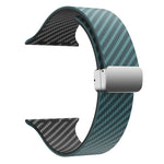 Carbon Fiber Pattern Magnetic Strap for Apple Watch