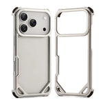 Shockproof Hollow Metal Case for iPhone 17 Series