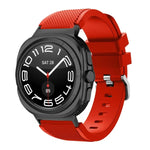 Stripe Textured Silicone Wristband for Samsung Galaxy Watch Ultra and Samsung Galaxy Watch Ultra (2025)