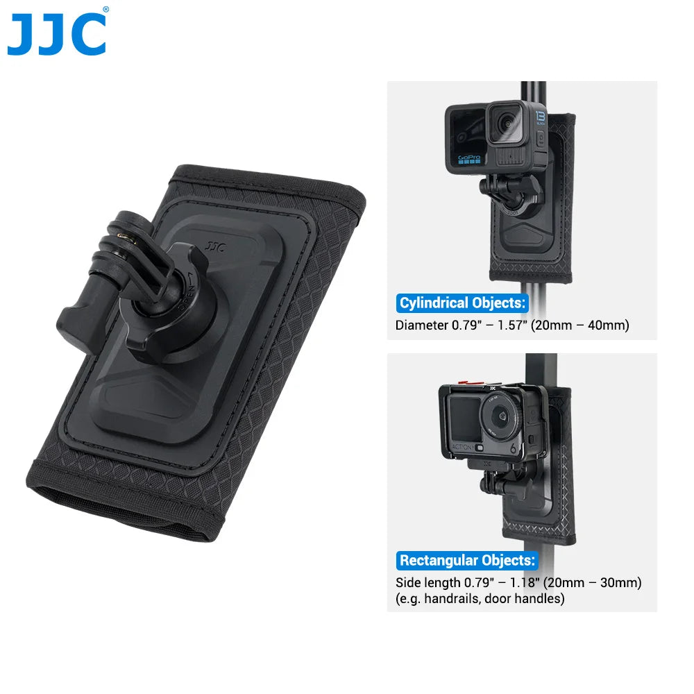 Dual-Layer Shoulder Strap Mount for Action Cameras