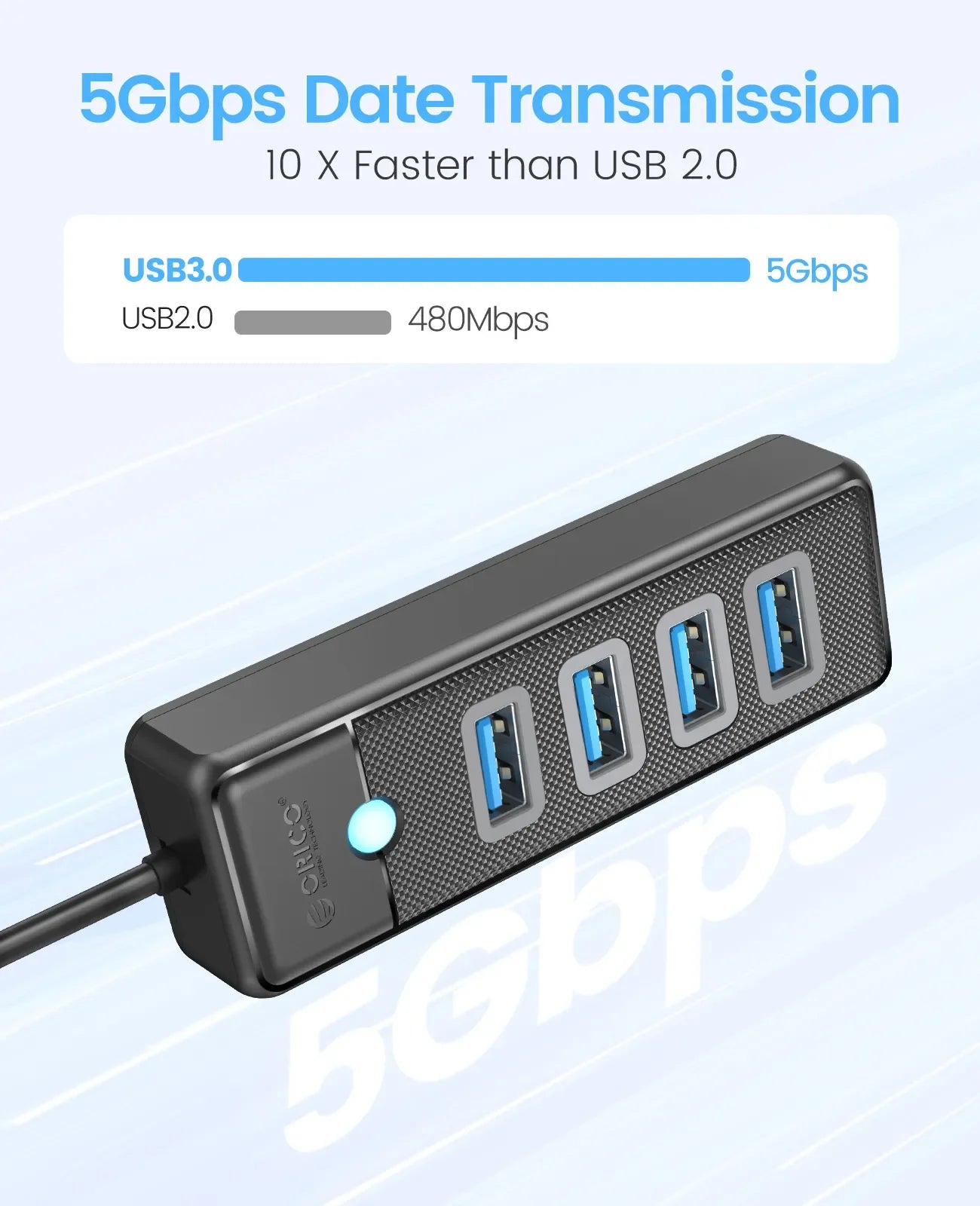 ORICO 4-Port USB 3.0 Hub