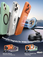 Joyroom 15W Magnetic Car Mount Charger with Strong Suction Base