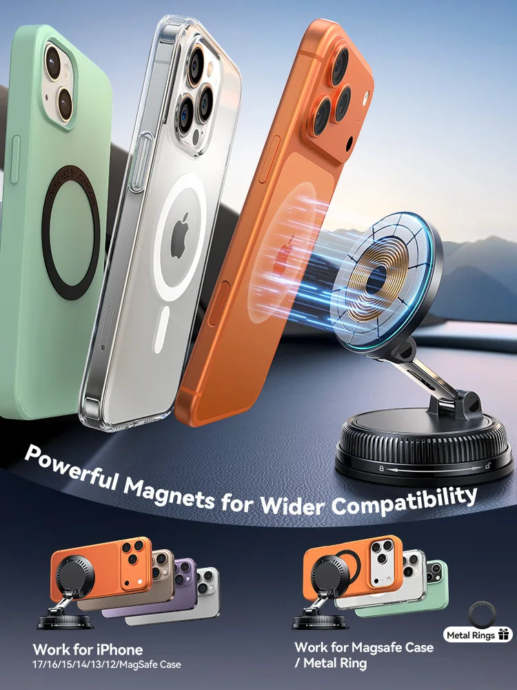 Joyroom 15W Ultra-Strong Suction Magnetic Car Charger