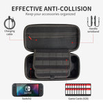 Travel-Friendly Large Capacity Protective Case for Nintendo Switch 2