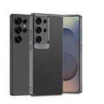 Shockproof Electroplate Leather Phone Case for Samsung Galaxy S25 Ultra