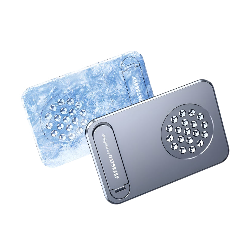 Magnetic Heat-Conductor Cooling Pad with Stand
