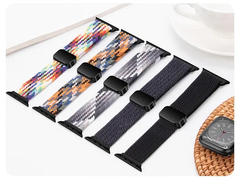 Nylon Braided Strap for Apple Watch