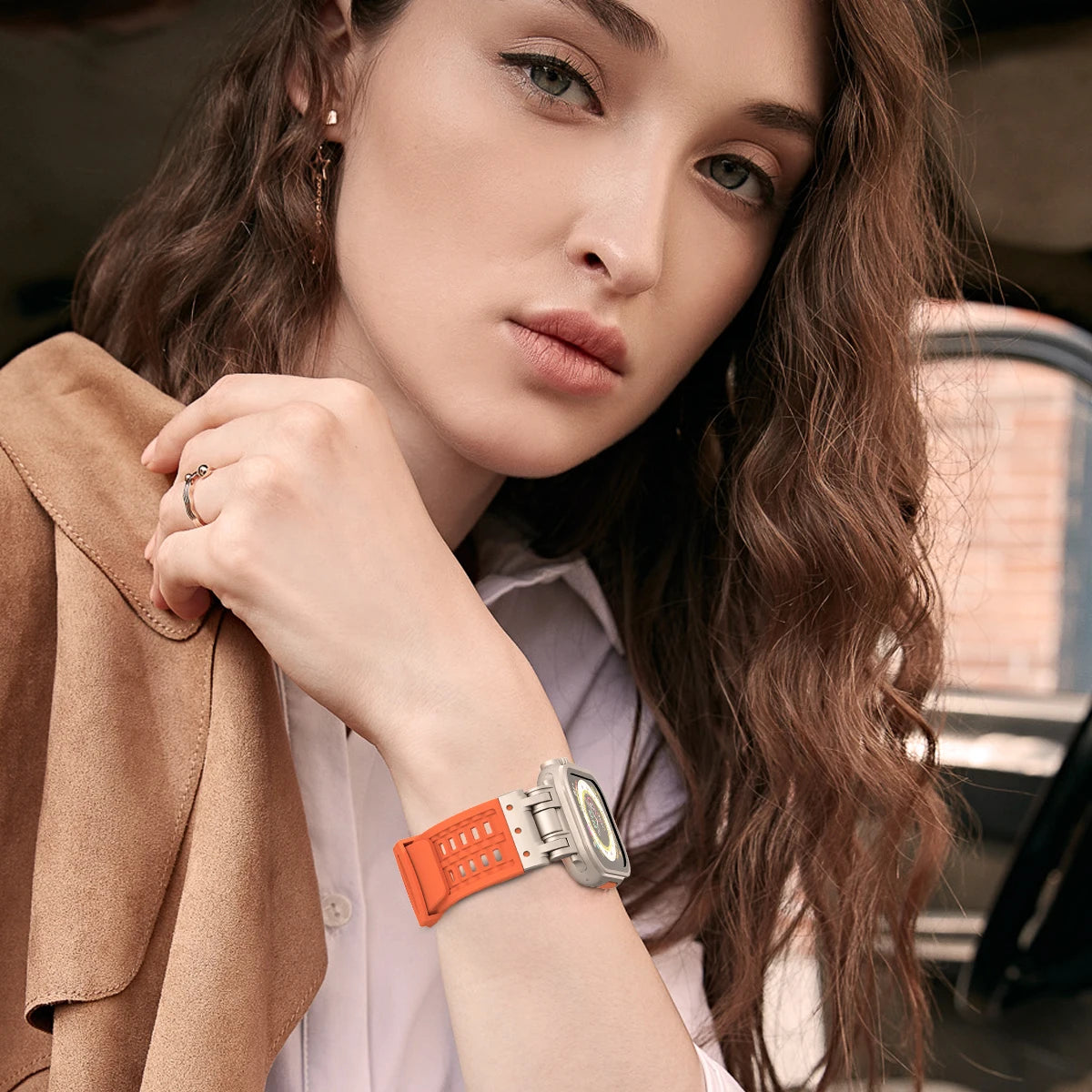 Breathable Soft Silicone Sports Strap for Apple Watch