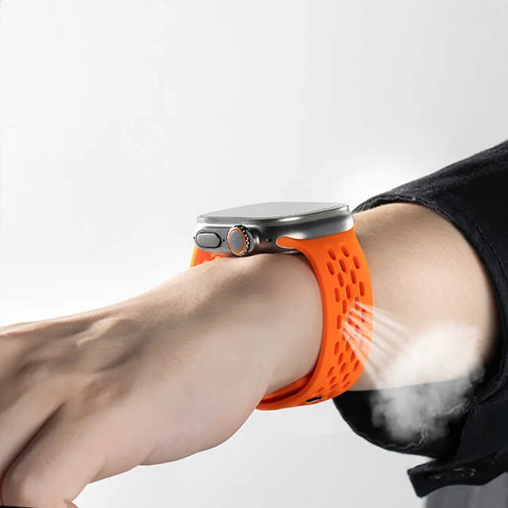 Comfortable Soft Silicone Band for Apple Watch