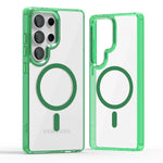 Premium Acrylic Transparent Magnetic Case for Samsung Galaxy S25 Series