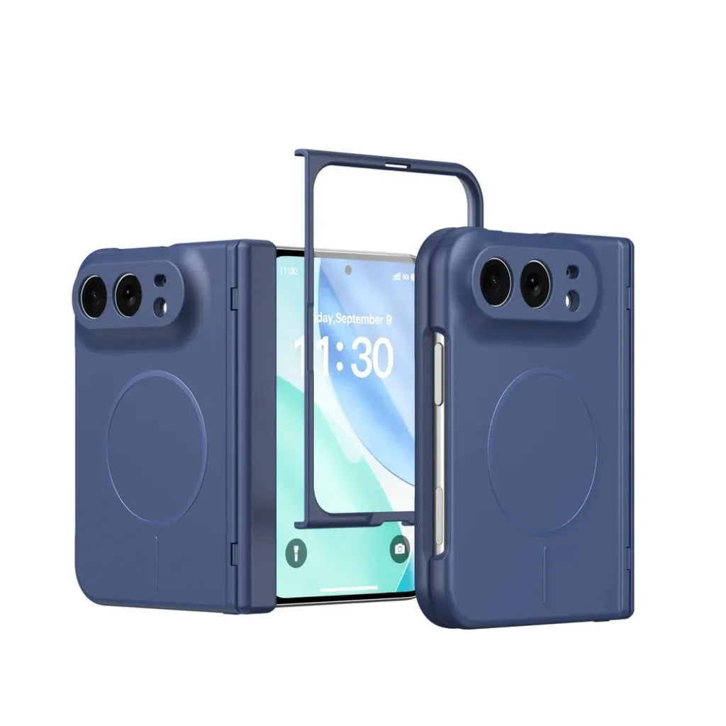 MagSafe Fold Case with Tempered Glass Screen Protection for iPhone Duo