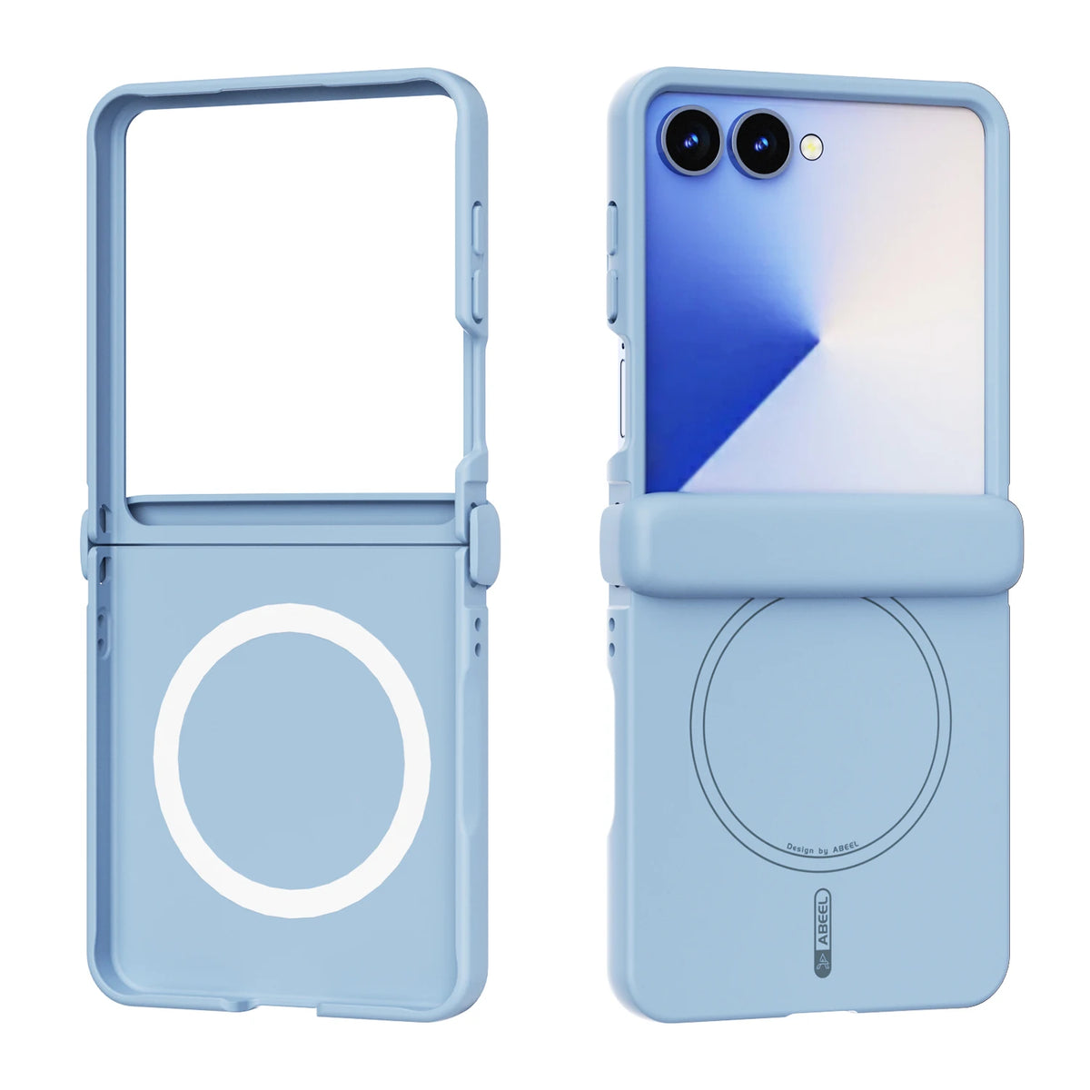 Four-Layer Shockproof Case with Magnetic Attachment for Samsung Galaxy Z Flip 8