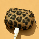 Premium Leopard Print Protective Case for AirPods Pro 3