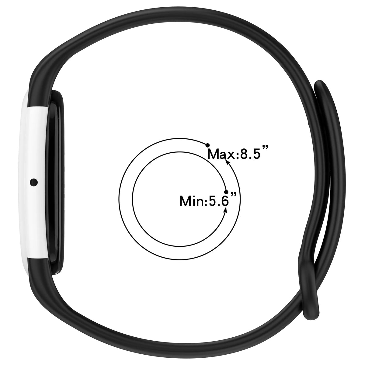 Perforated Silicone Band for Google Fitbit Air