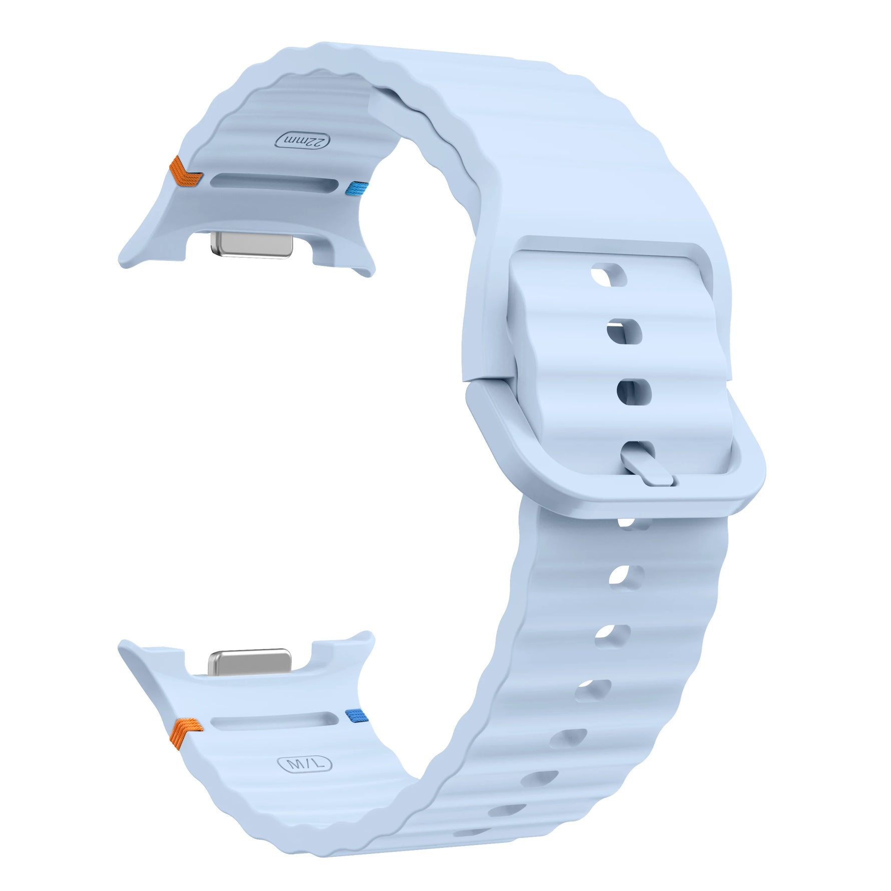Durable Silicone Rubber Bracelet for Samsung Galaxy Watch 8 & Galaxy Watch 8 Classic