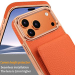 Leather Crossbody Wallet Case with Detachable Shoulder Strap for iPhone 18 Series